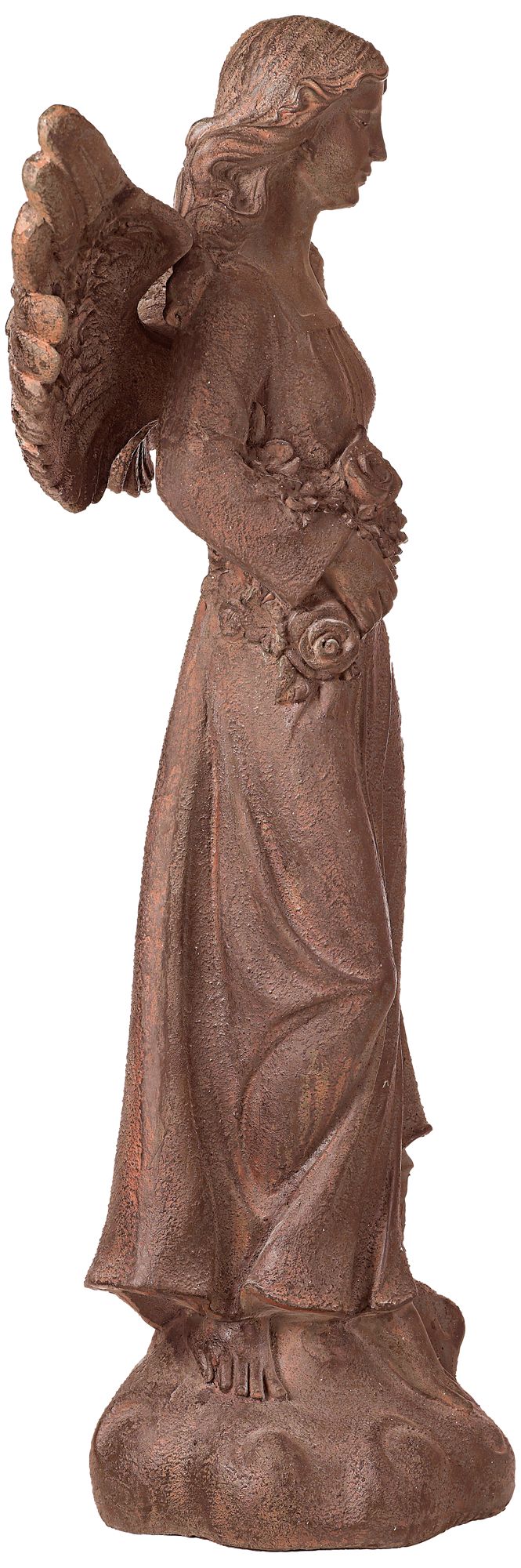 English Tudor Garden Angel 41 1/2" High Patio Outdoor Statue Image 5