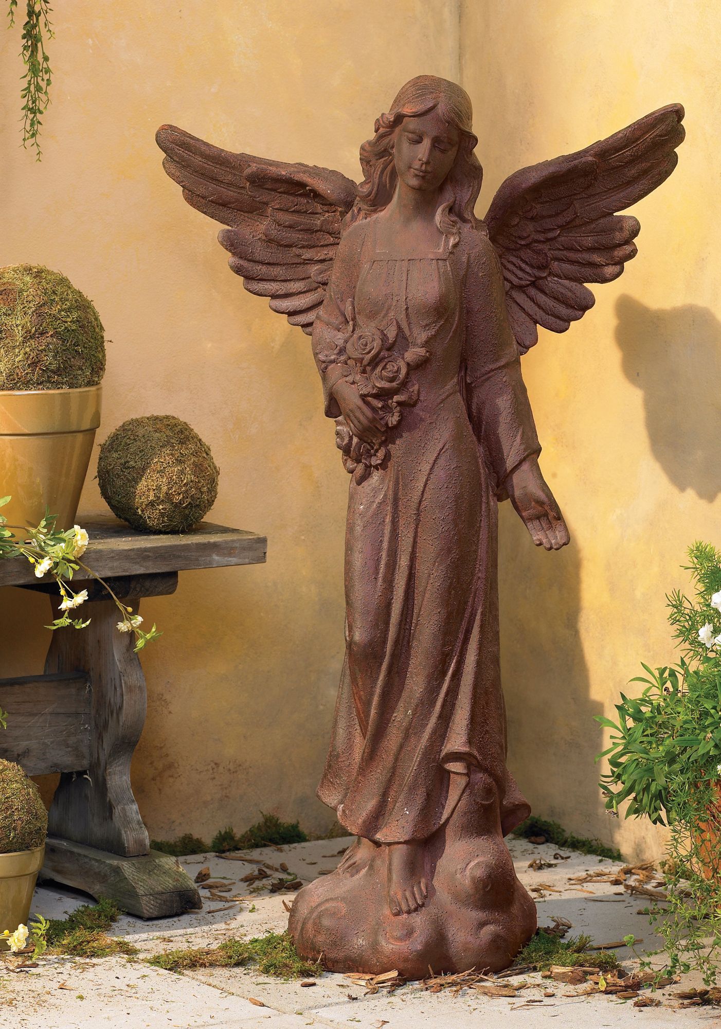 English Tudor Garden Angel 41 1/2