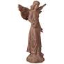 Thumbnail4 of English Tudor Garden Angel 41 1/2" High Patio Outdoor Statue more views