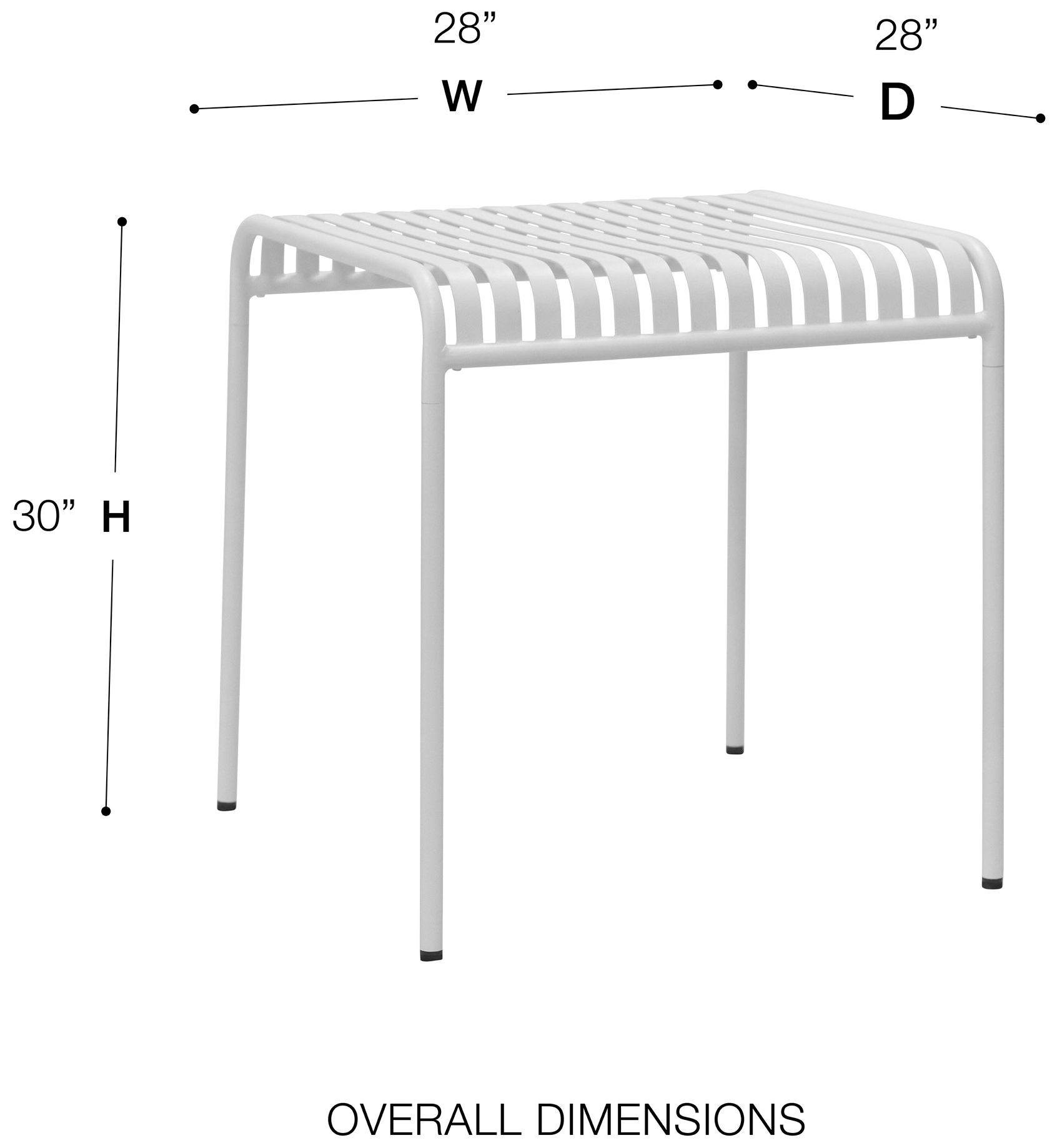 Image 6 Enid 28" Outdoor Table more views