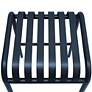 4_Enid 29 1/2" Dark Blue Metal Outdoor Bar Stools Set of 2 more views