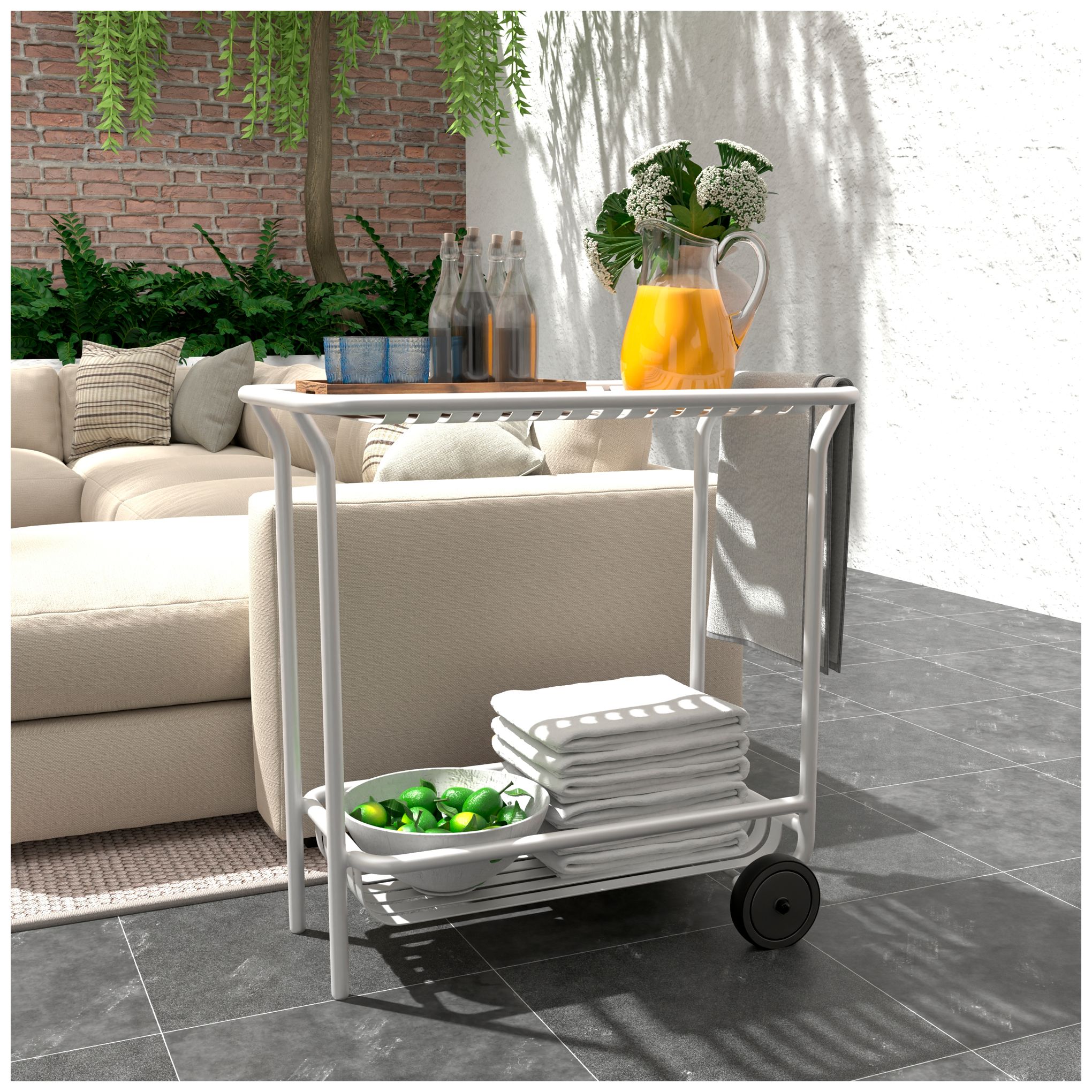 Image 7 Enid 32" Outdoor Cart more views