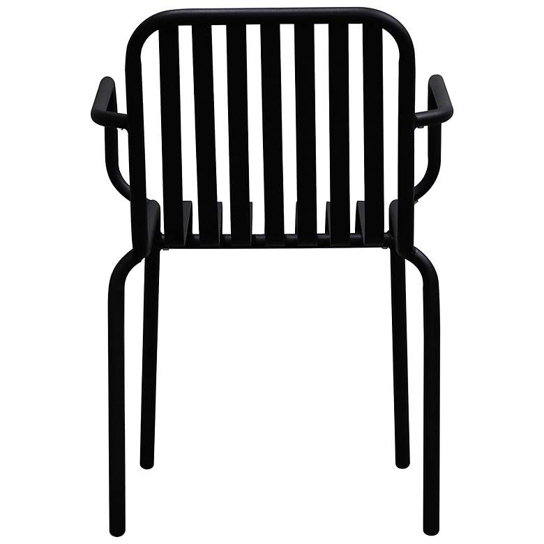 Image 6 Enid Black Metal Outdoor Armchairs Set of 2 more views