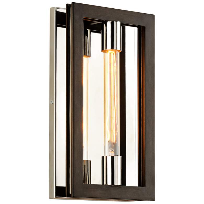 Image 2 Enigma 14" High Bronze Modern Wall Sconce