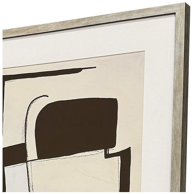 Image 3 Enigma 21"W x 25"H Contemporary Framed Art Set of 2 more views