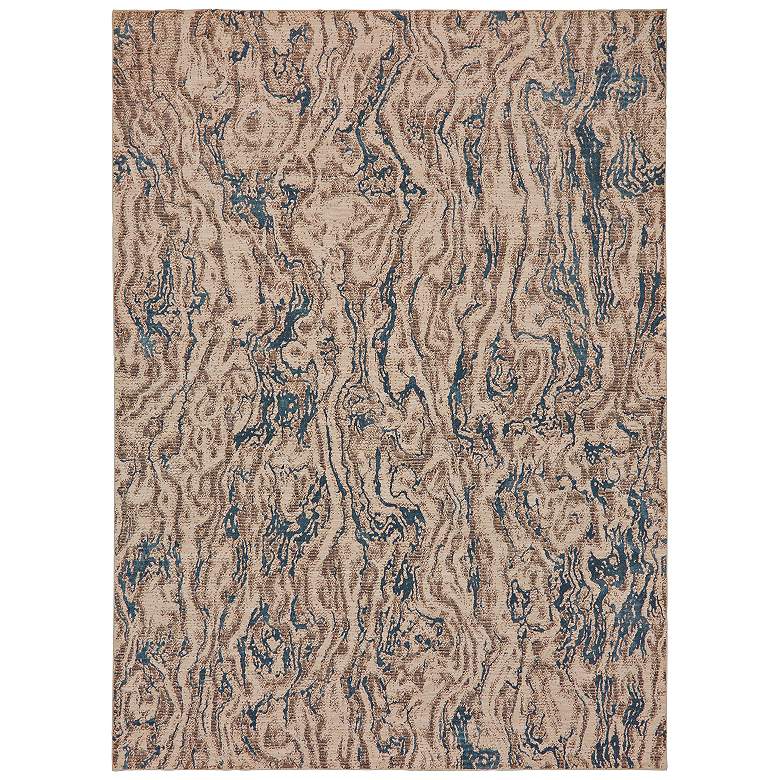 Image 1 Enigma 90966 5&#39;3 inchx7&#39;10 inch Alluvium Robin&#39;s Egg Area Rug