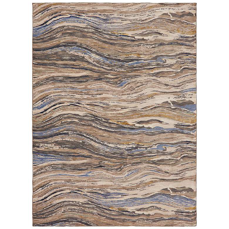 Image 1 Enigma 90968 5'3"x7'10" Continuum Smokey Gray Area Rug