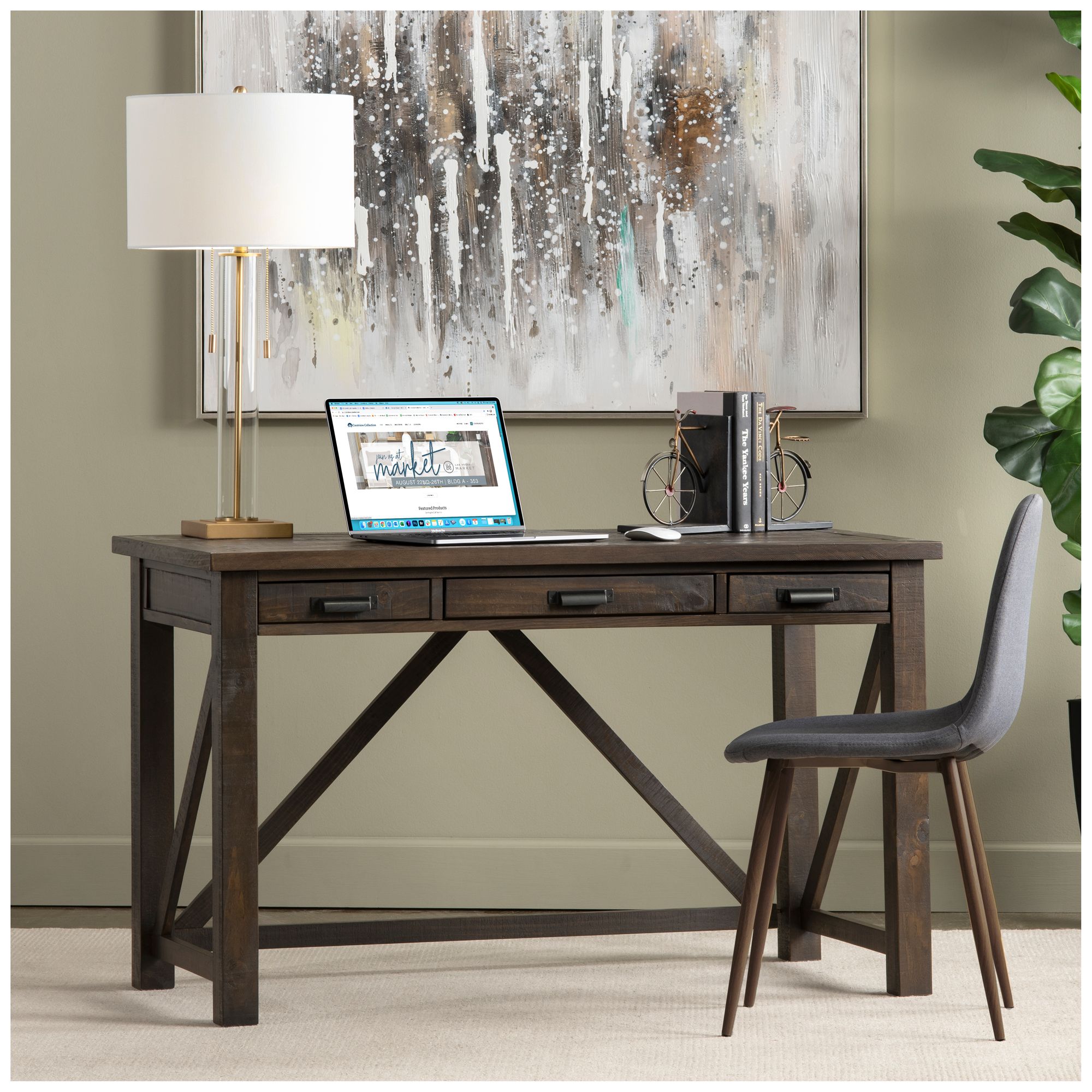 Image 6 Enlight Pull Chain Table Lamp more views