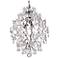 Enna 16" Wide Polished Chrome 3-Light Chandelier