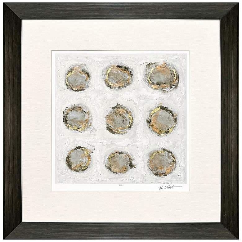 Image 2 Ennead I 32"W x 32"H Framed Art