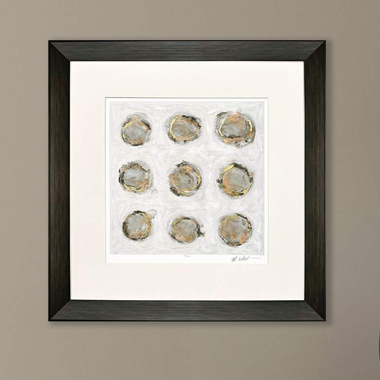 Image 1 Ennead I 32"W x 32"H Framed Art