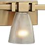 Ensley 20" Wide Satin Brass 3-Light Bath Light