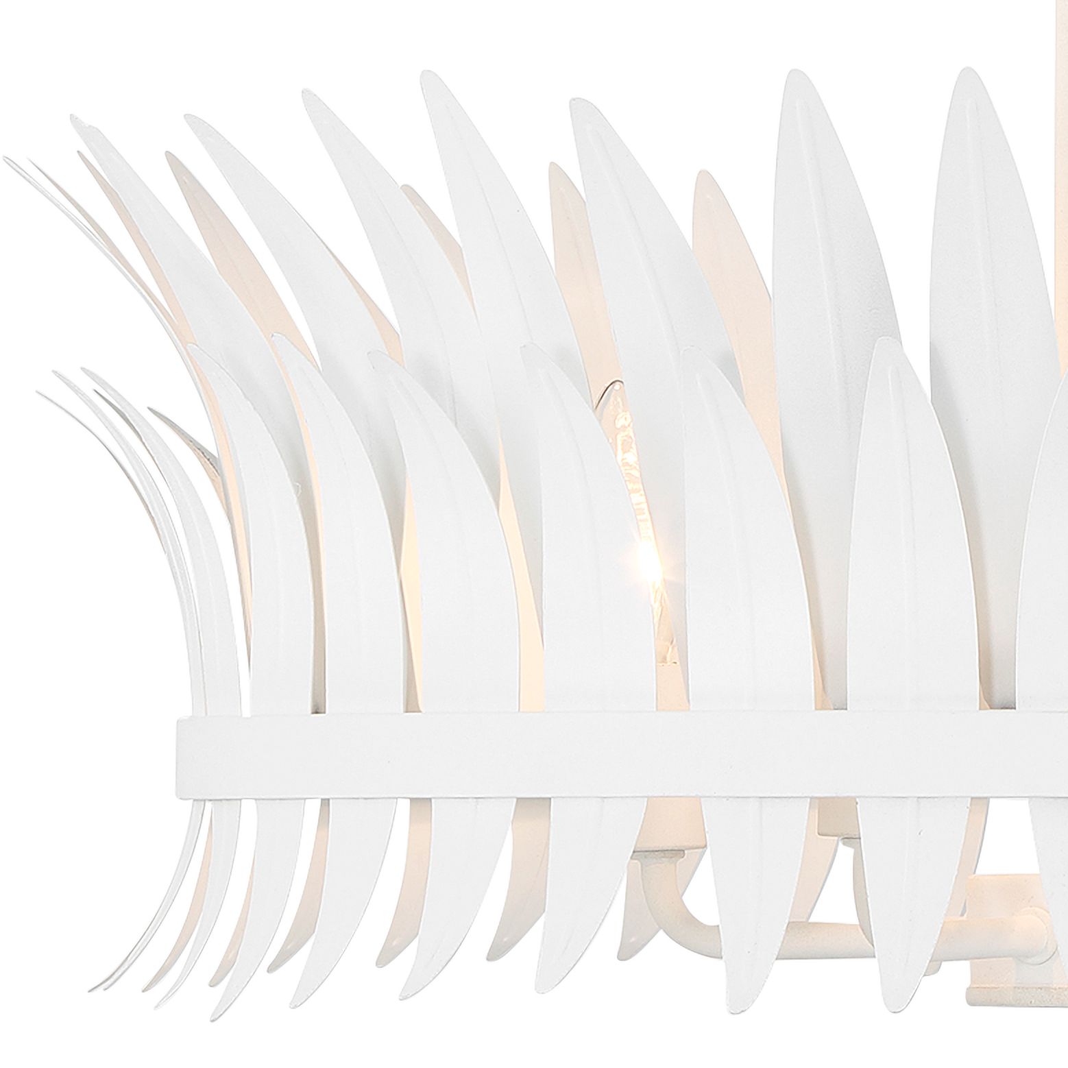 Image 2 Ensley 4-Light Ceiling Light in Bisque White more views