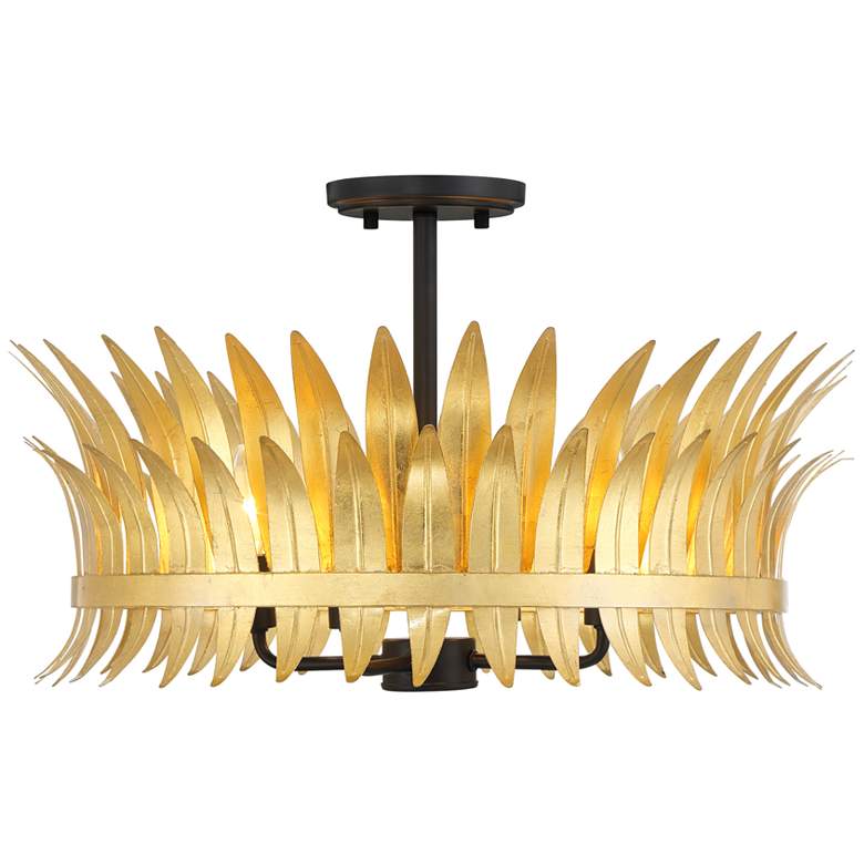 Image 1 Ensley 4-Light Ceiling Light in True Gold