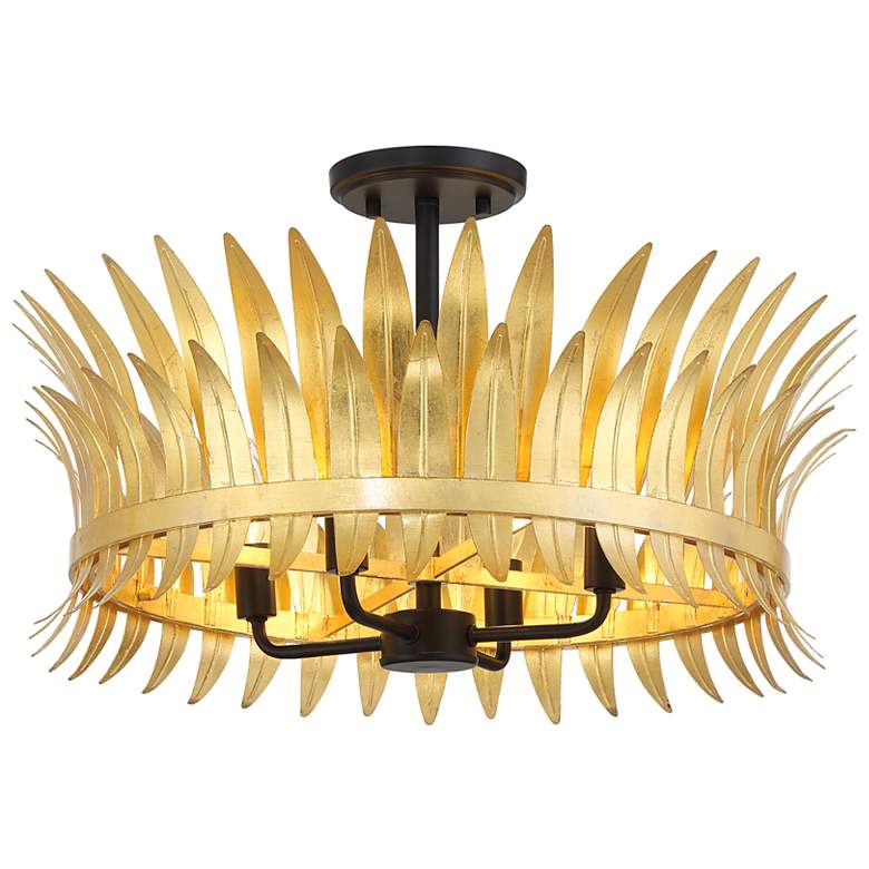 Image 3 Ensley 4-Light Ceiling Light in True Gold more views