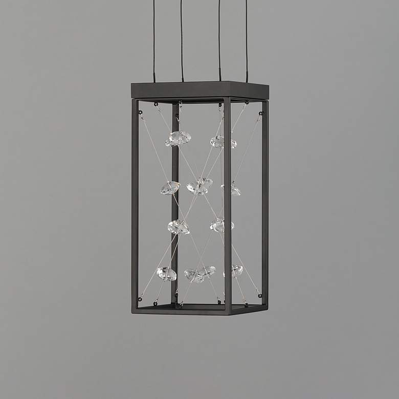 Image 3 Entanglement 1-Light LED Pendant Black more views