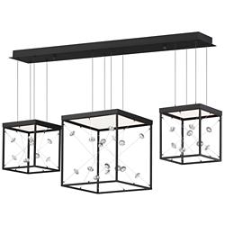 Entanglement 3-Light LED Pendant Black
