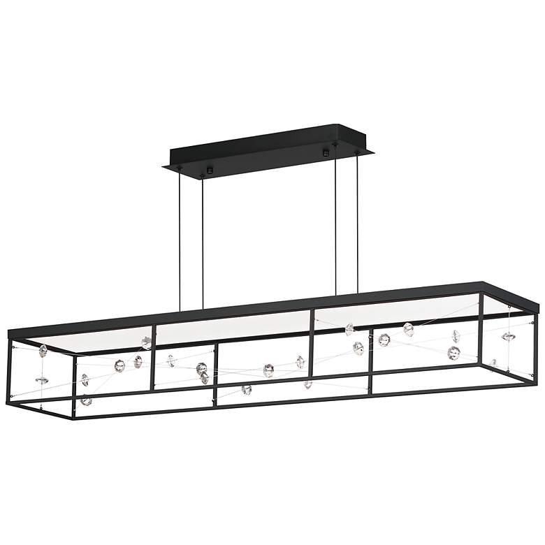 Image 1 Entanglement Linear LED Pendant Black