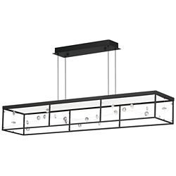 Entanglement Linear LED Pendant Black