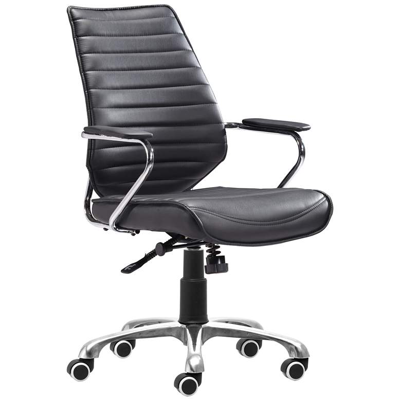 Image 1 Enterprise Low Back Office Chair Black