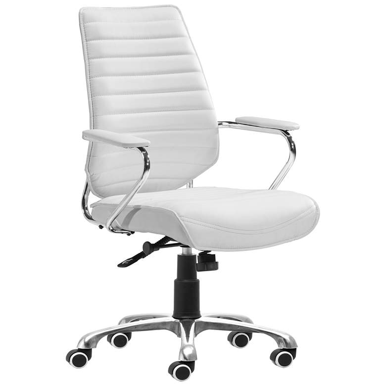 Image 1 Enterprise Low Back Office Chair White