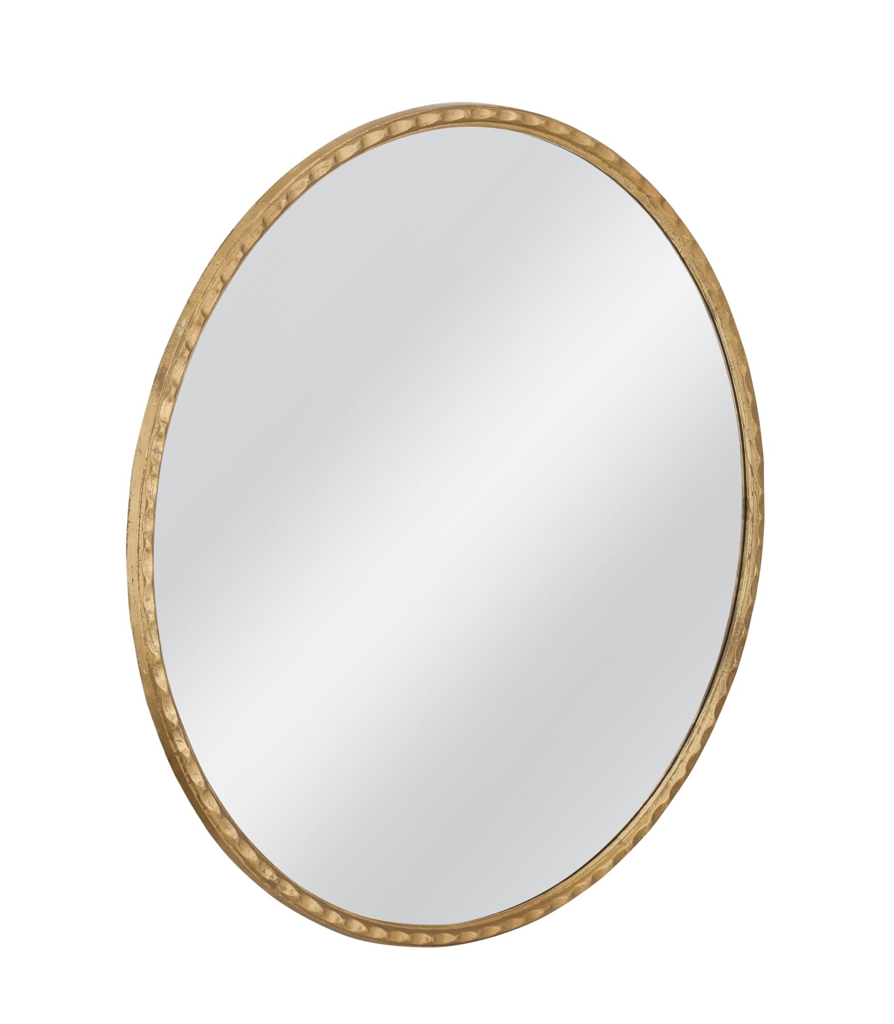 Image 2 Entralla 54"W x 54"H Gold Leafing Wall Mirror more views