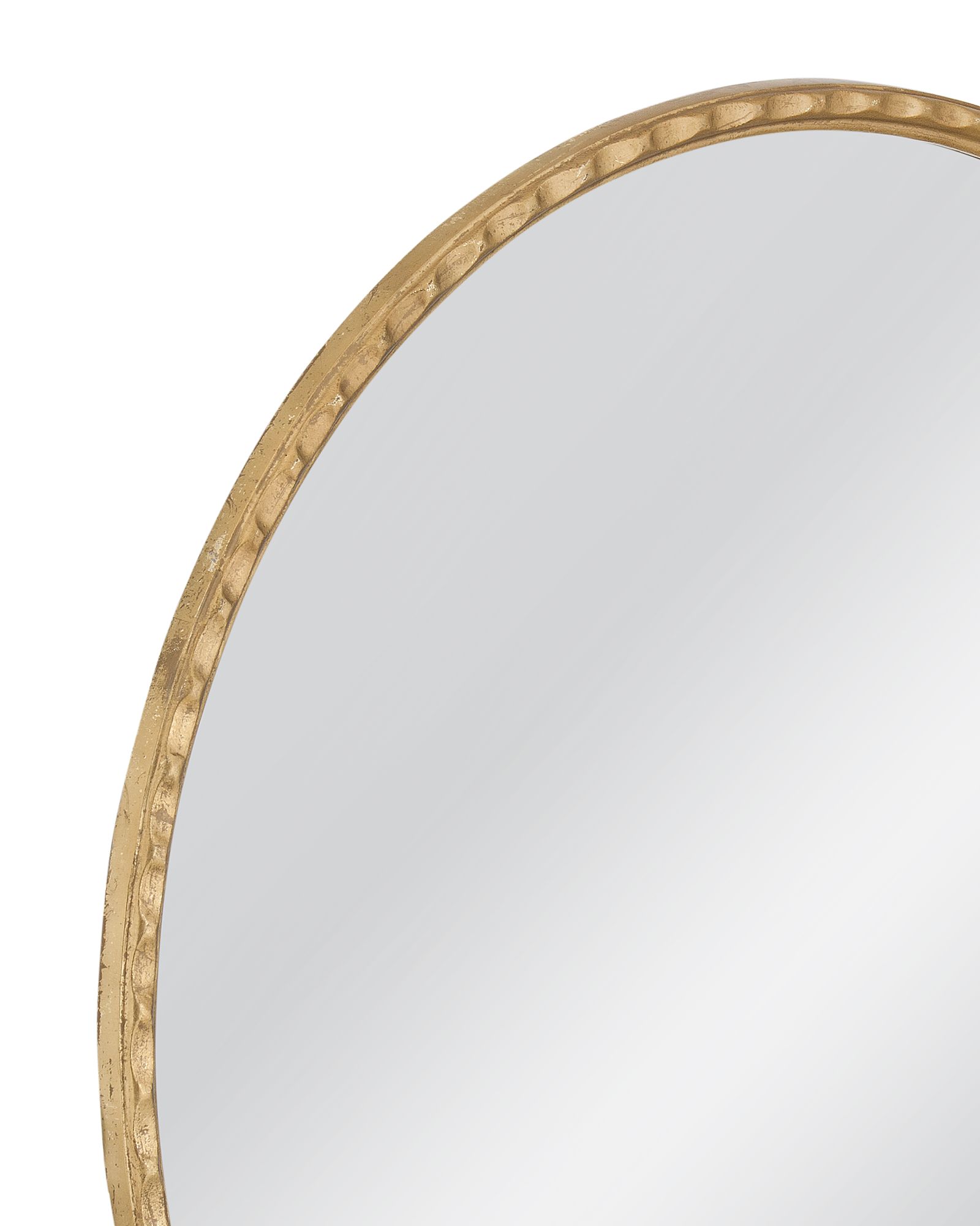 Image 3 Entralla 54"W x 54"H Gold Leafing Wall Mirror more views