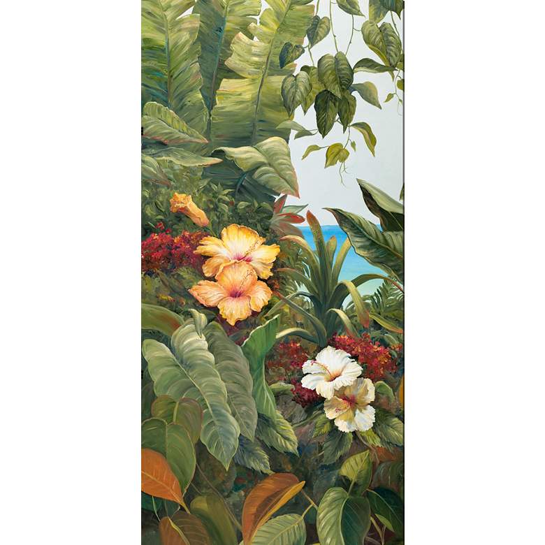 Image 1 Entwined #1 48" High All-Weather Outdoor Canvas Wall Art