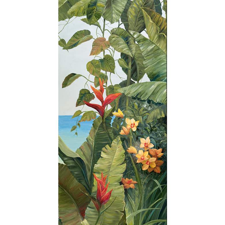 Image 1 Entwined #2 48" High All-Weather Outdoor Canvas Wall Art
