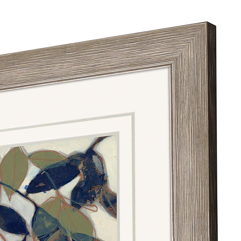 Image 2 Entwined Leaves II 36" Square Giclee Framed Wall Art more views