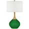Envy Green Nickki Brass Modern Table Lamp