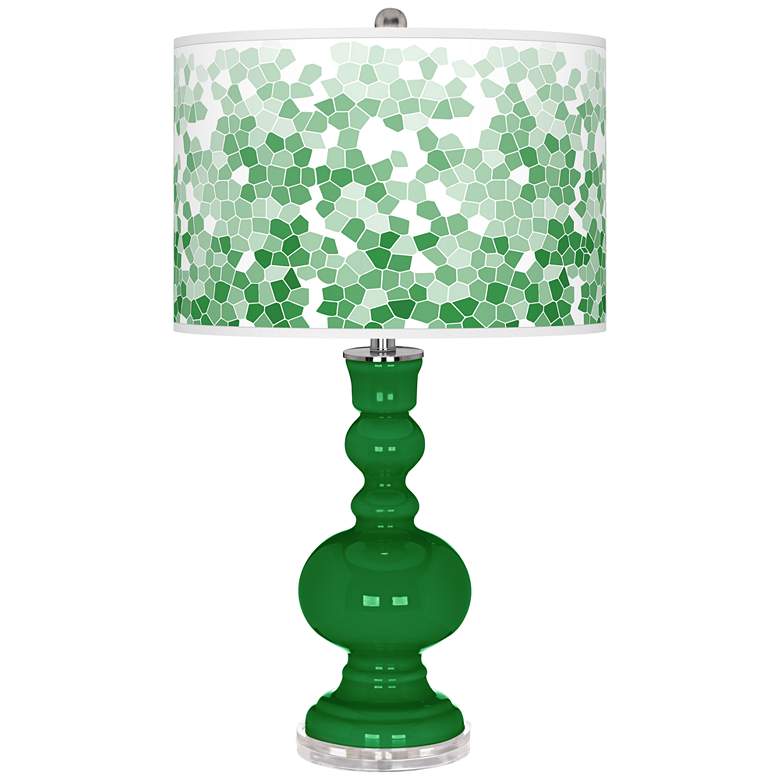 Image 1 Envy Mosaic Giclee Apothecary Table Lamp