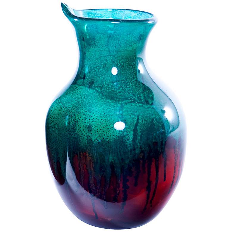 Image 1 Envy Small Recycled Glass Urn
