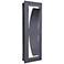 Enzo 13 1/2" High Midnight LED Pocket Outdoor Wall Light