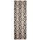 Enzo Geometric Hand Tufted Black Area Rug 2'-6" x 8'