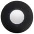 Eo 12" High Black and Opal Acrylic ADA Sconce 0-10V LED