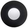 Eo 12" High Black and Opal Acrylic ADA Sconce 0-10V LED