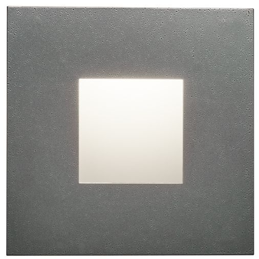 Eo 12" High Smoked Silver|Opal Acrylic ADA Sconce 0-10V LED