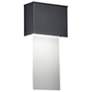 Eo 14" High Smoked Silver and Lumenice ADA Sconce 0-10V LED