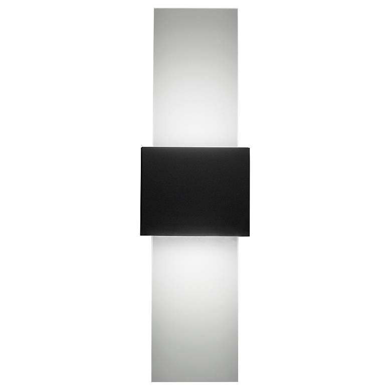 Image 1 Eo 23" High Black and Lumenice ADA Sconce 0-10V LED