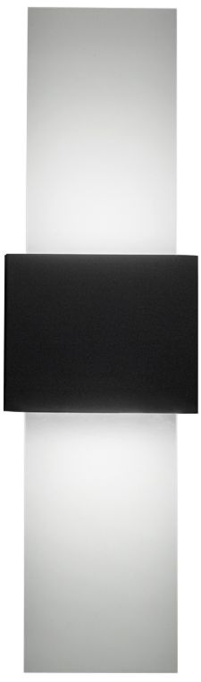 Eo 23" High Smoked Silver|Lumenice ADA Sconce 0-10V LED