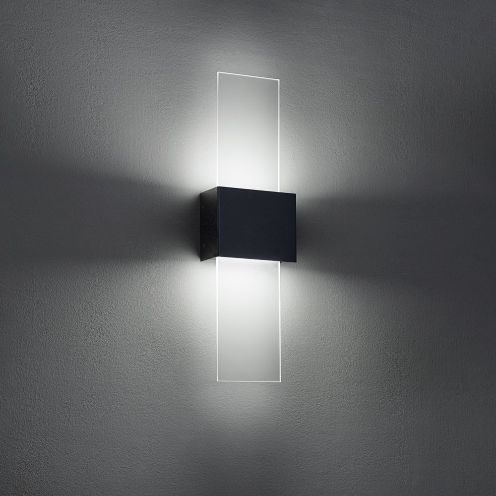 Eo 23in High Smoked Silver|Lumenice ADA Sconce Triac LED in scene