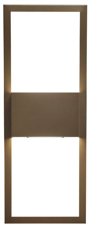 Eo 30" High New Brass|Opal Acrylic ADA Sconce 0-10V LED
