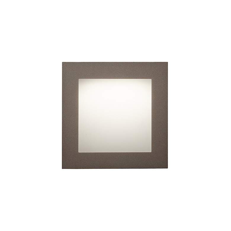 Image 1 Eo 8 inchH Cast Bronze  and Opal Acrylic ADA Sconce 0-10V LED