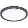 Eon 11" Wide Black 24W LED Flush Mount