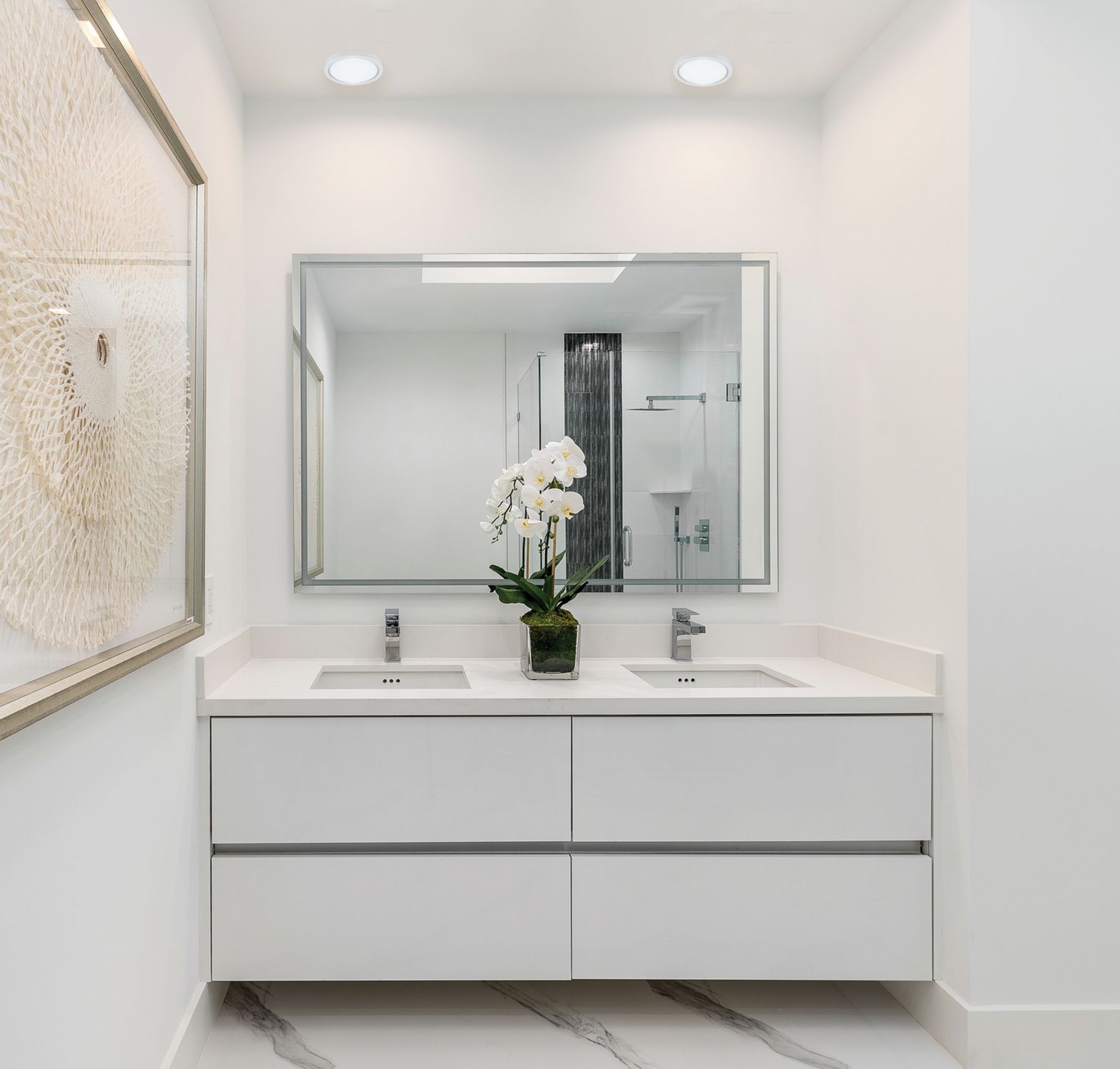 Image 2 Eon 11" Wide White 24W LED Flush Mount more views