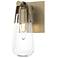 Eos 1-Light Sconce - Gold - Clear Glass
