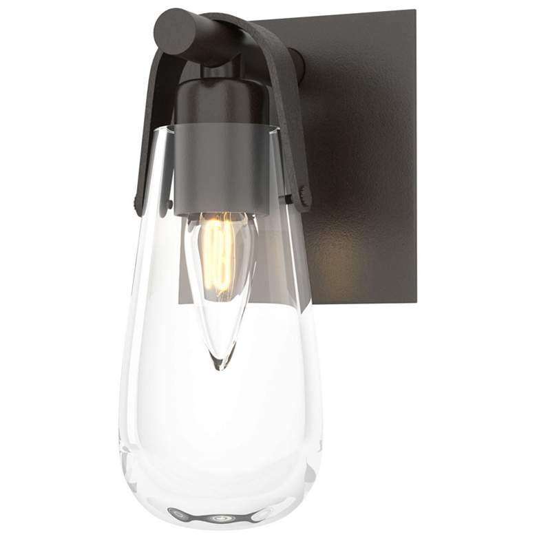 Image 1 Eos 1-Light Sconce - Oil Rubbed Bronze - Clear Glass
