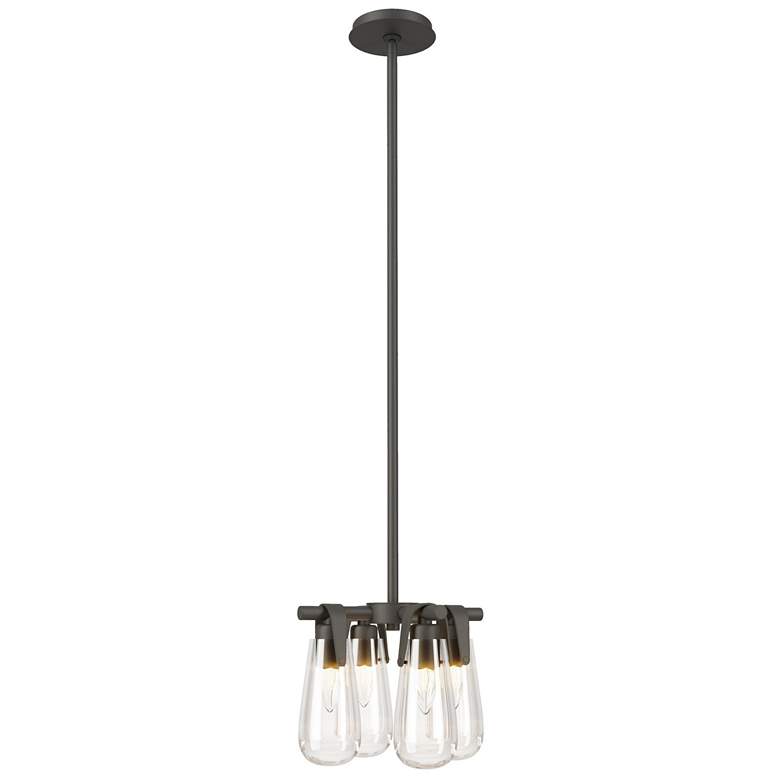 Image 1 Eos Semi-Flush/Pendant - Iron - Clear Glass