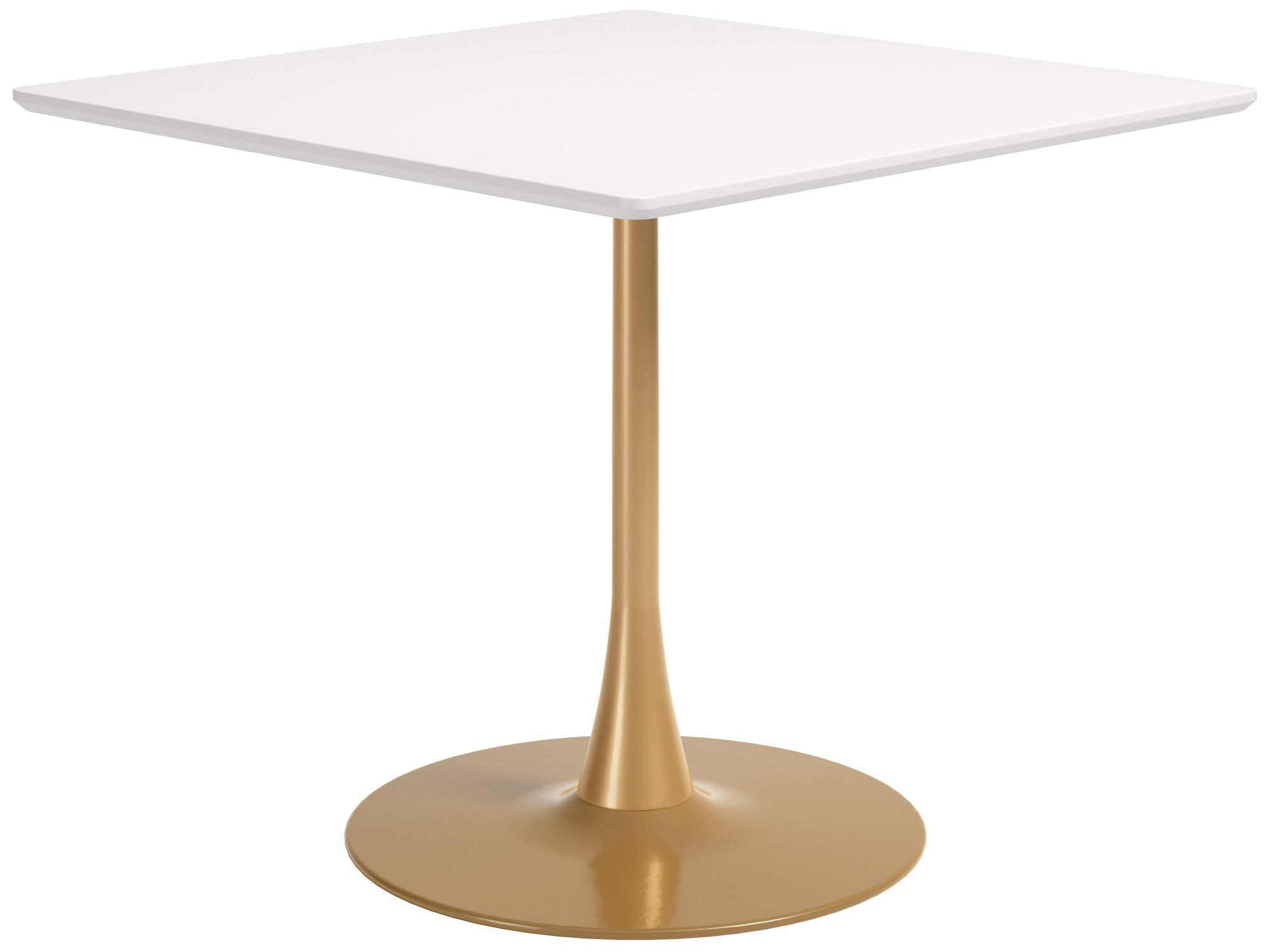 Image 2 Epas Dining Table White & Gold more views